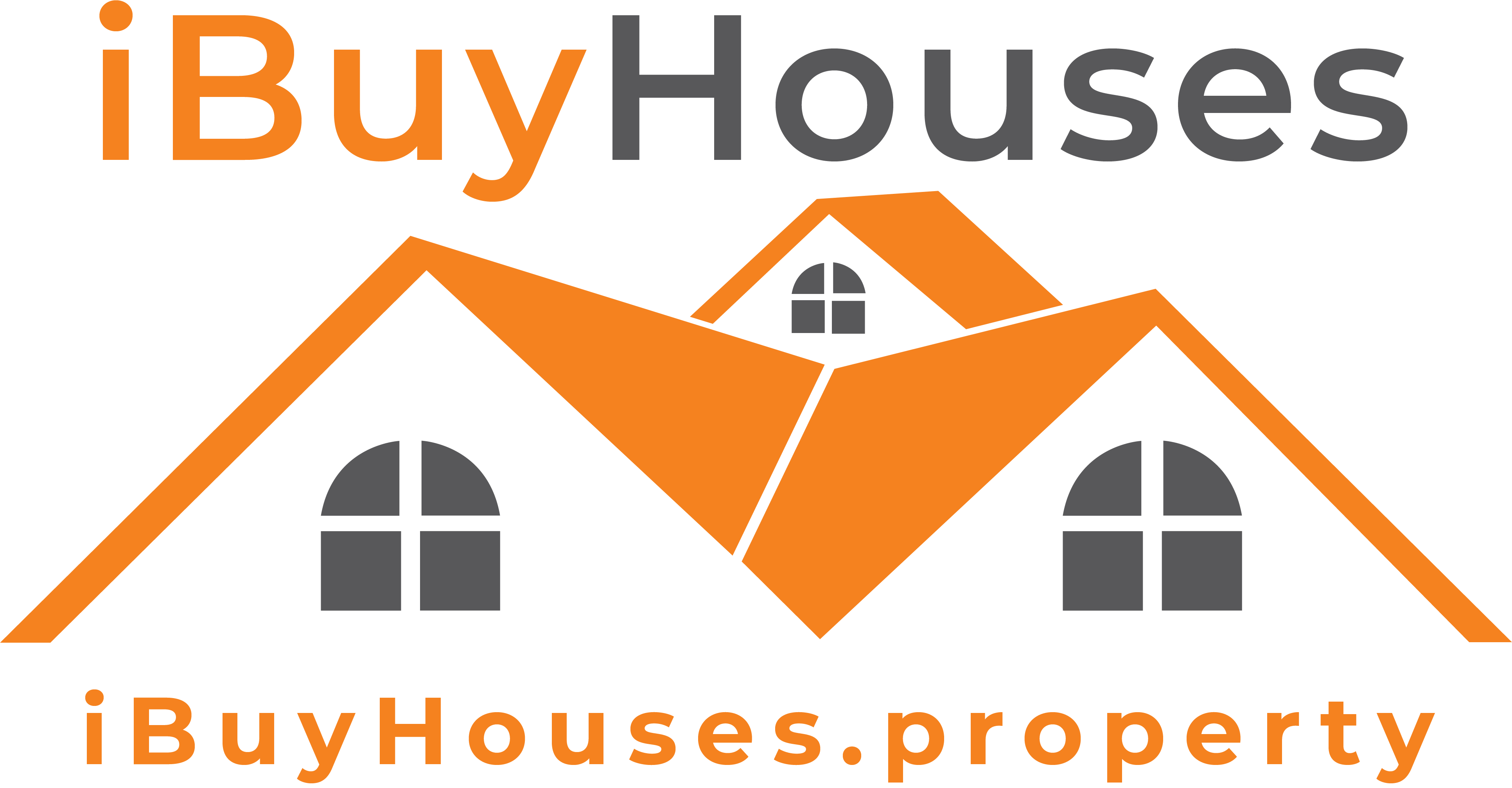 iBuyHouses logo design transparent bg